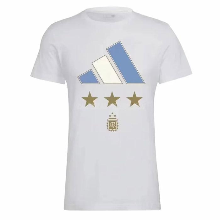 adidas t-shirt argentina 3 star branco 2022