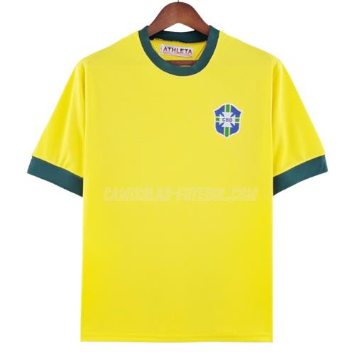 camisola retrô brasil equipamento principal 1970