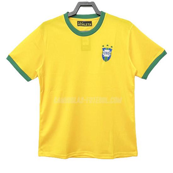 camisola retrô brasil equipamento principal 1974