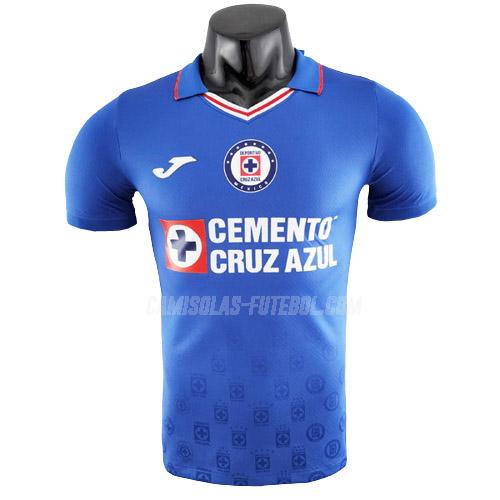 joma camisola cruz azul edição player equipamento principal 2022-23