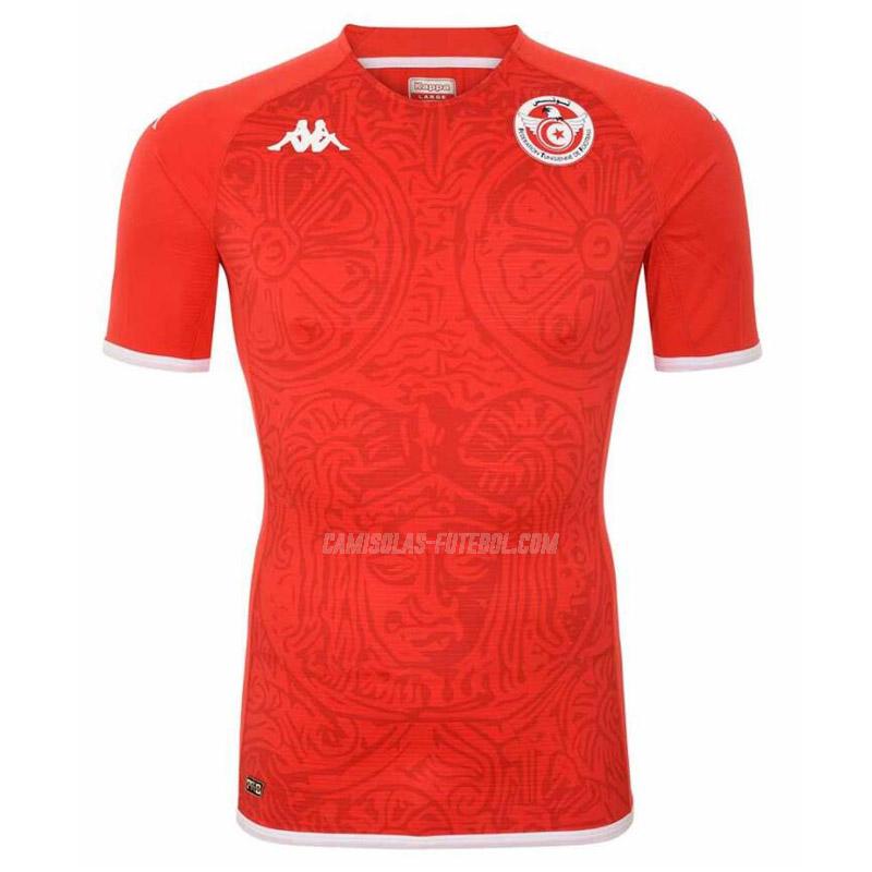kappa camisola tunísia copa do mundo equipamento principal 2022