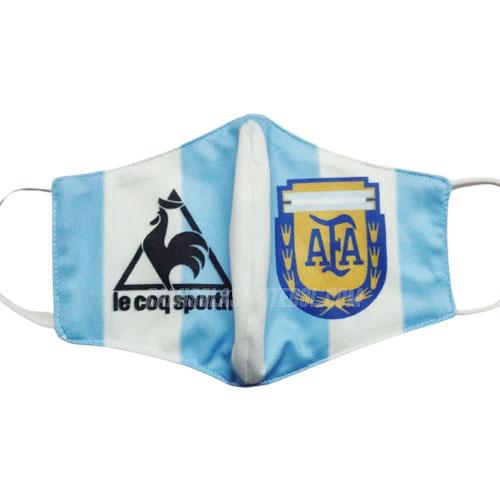 le coq sportif máscaras argentina branco-azulado