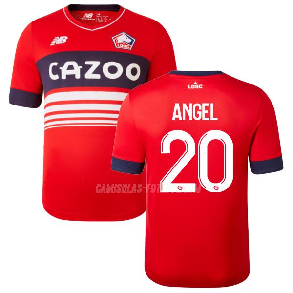 new balance camisola lille osc angel equipamento principal 2022-23