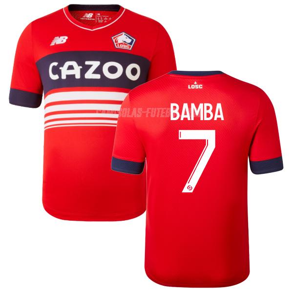 new balance camisola lille osc bamba equipamento principal 2022-23
