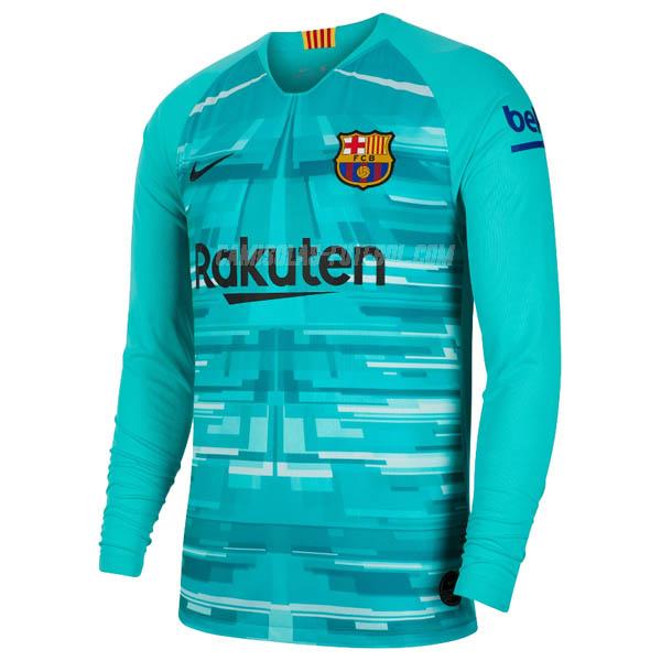 nike camisola barcelona manga comprida do guarda-redes equipamento principal 2019-2020
