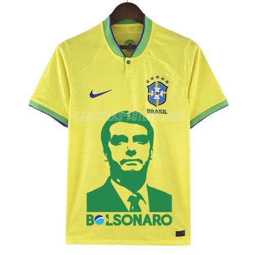 nike camisola brasil bolsonaro equipamento principal 2022