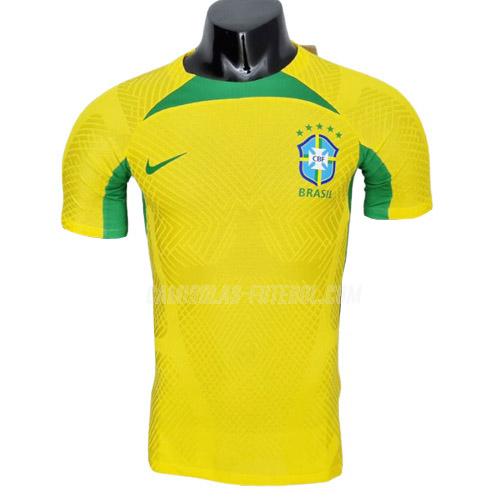 nike camisola brasil edição player amarelo bx1 2022