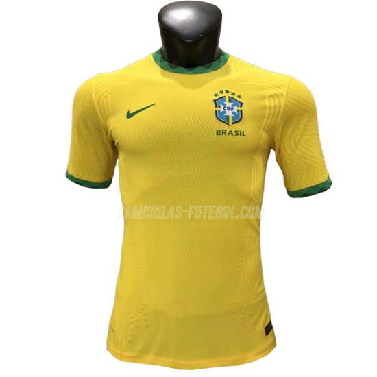 nike camisola brasil edição player equipamento principal 2020-21