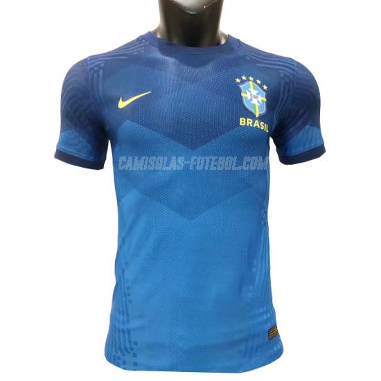 nike camisola brasil edição player equipamento suplente 2020-21