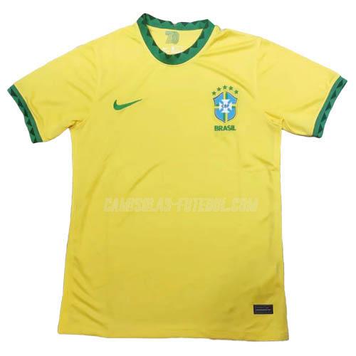 nike camisola brasil equipamento principal 2020-21