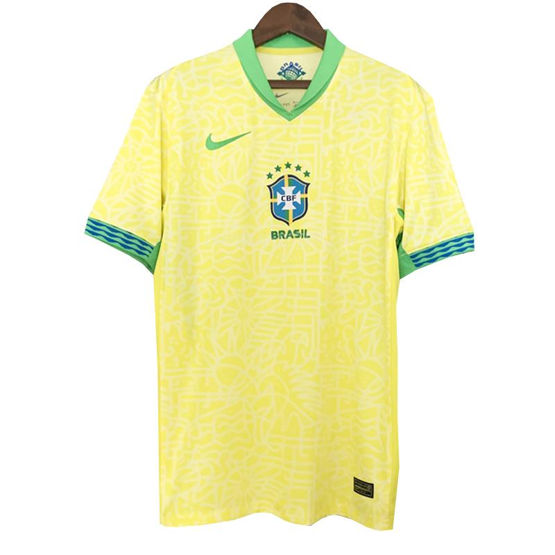 nike camisola brasil equipamento principal 2024