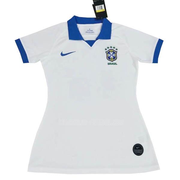 nike camisola brasil mulher equipamento suplente 2019-2020