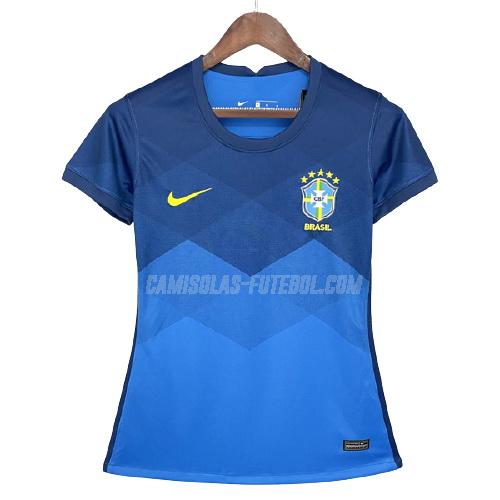 nike camisola brasil mulher equipamento suplente 2020-21