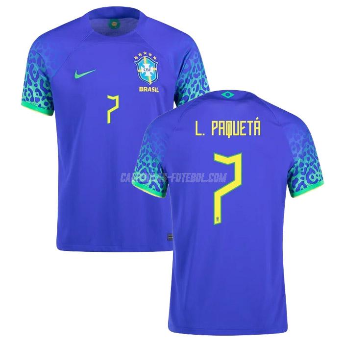 nike camisola brasil paqueta copa do mundo equipamento suplente 2022