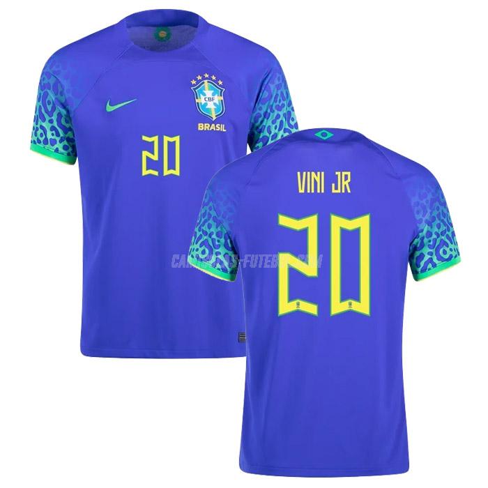 nike camisola brasil vini jr. copa do mundo equipamento suplente 2022