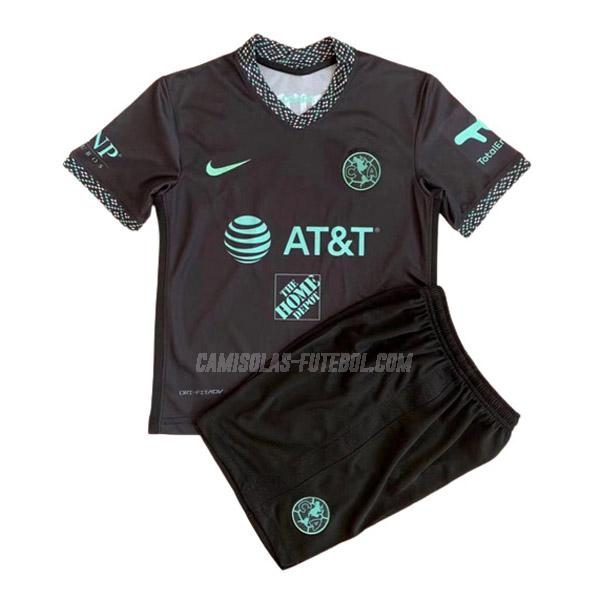 nike camisola club america crianças equipamento alternativo 2021-22