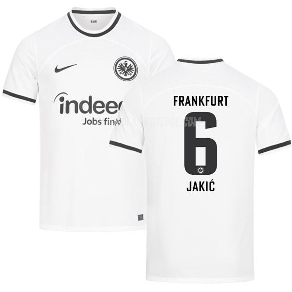 nike camisola eintracht frankfurt jakic equipamento principal 2022-23