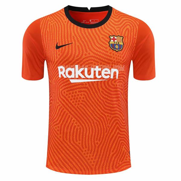nike camisola fc barcelona guarda-redes laranja 2020-21