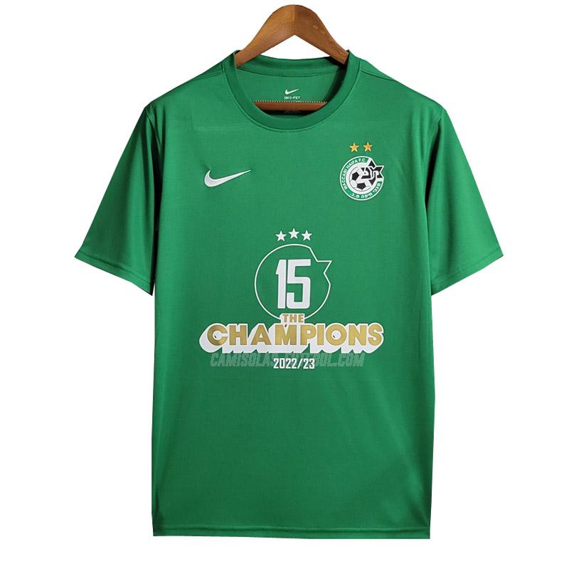 nike camisola maccabi haifa champions verde 2023