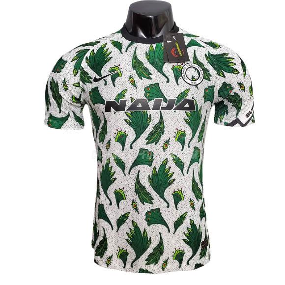nike camisola nigéria edição player pre-match 2020