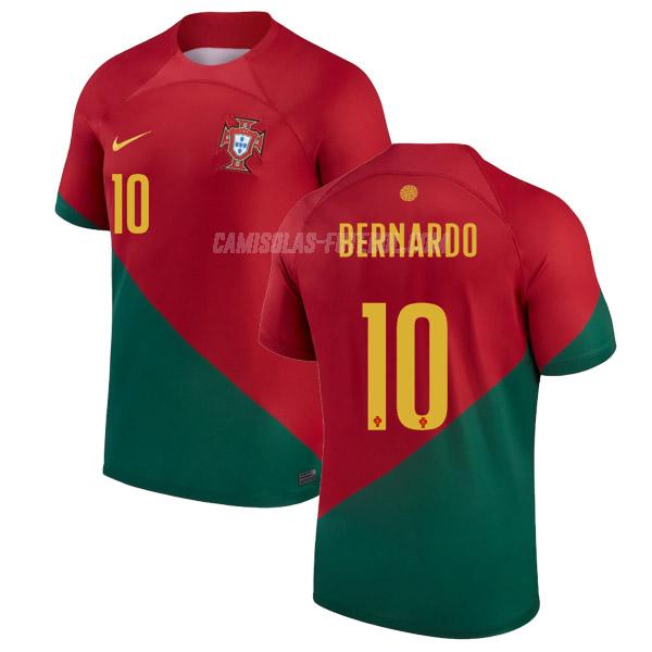 nike camisola portugal bernardo copa do mundo equipamento principal 2022