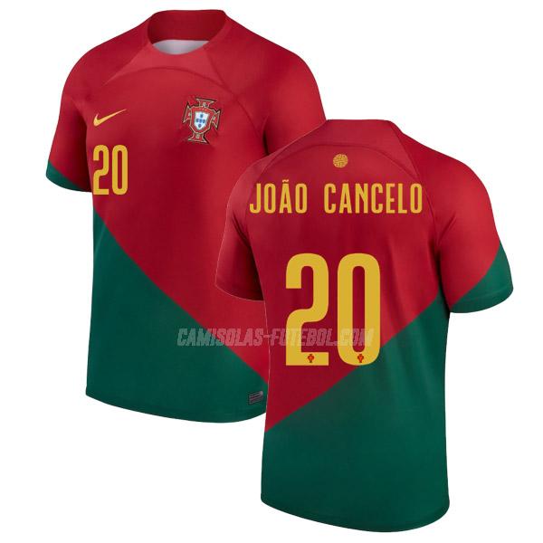 nike camisola portugal joao cancelo copa do mundo equipamento principal 2022