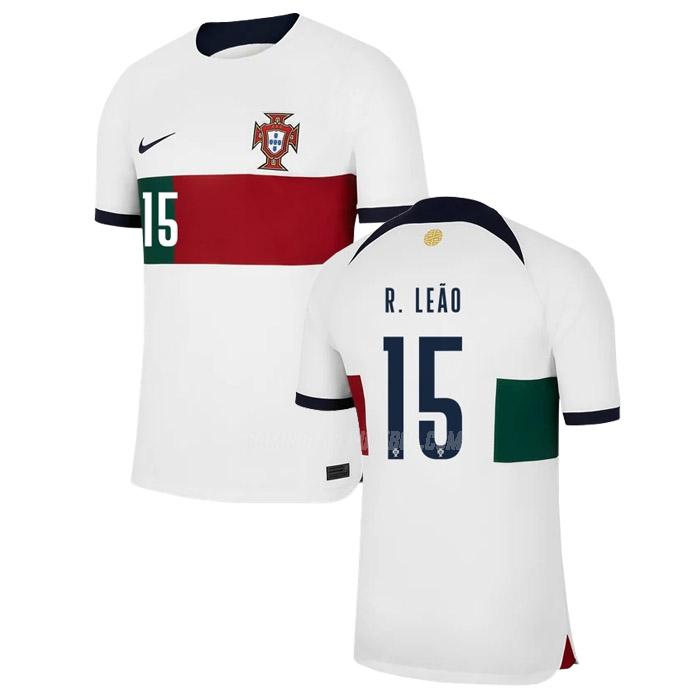 nike camisola portugal r. leao copa do mundo equipamento suplente 2022