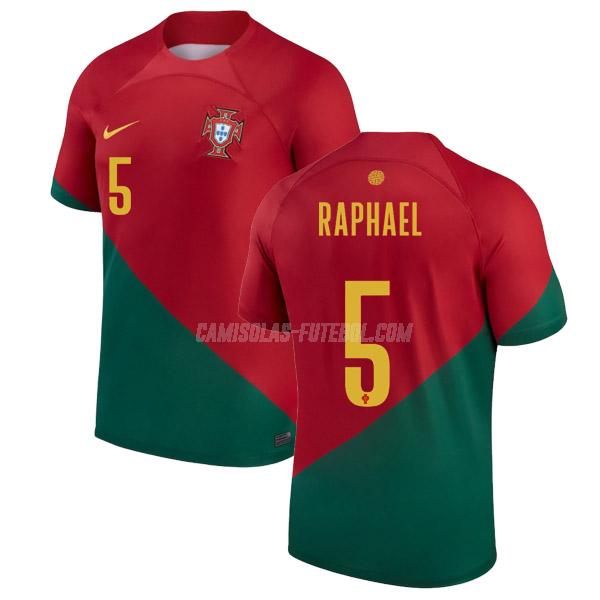 nike camisola portugal raphael copa do mundo equipamento principal 2022