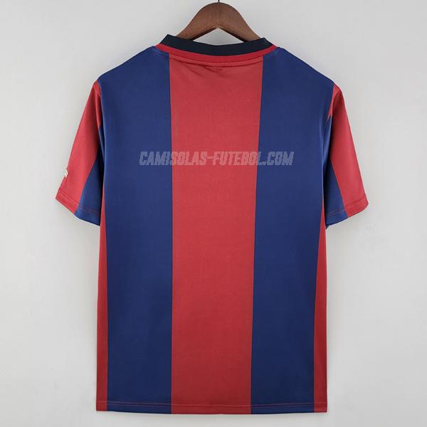nike camisola retrô barcelona equipamento principal 1998-99 
