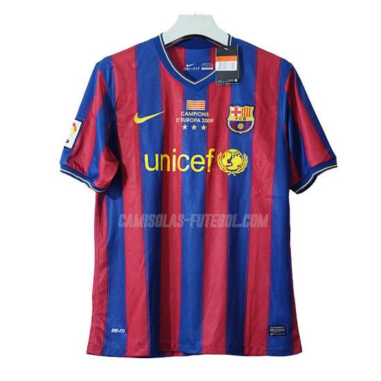 nike camisola retrô barcelona equipamento principal 2009-2010