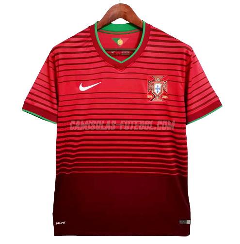 nike camisola retrô portugal equipamento principal 2014