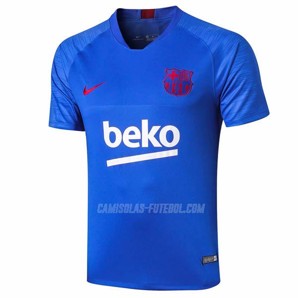 nike camisola training barcelona azul 2019-2020