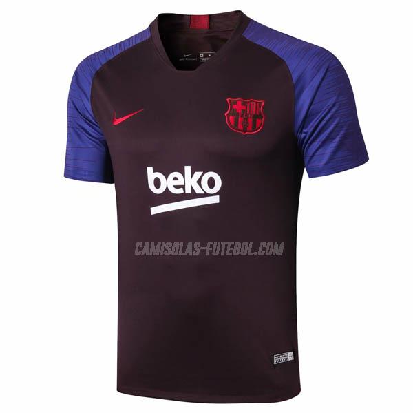 nike camisola training barcelona preto 2019-2020
