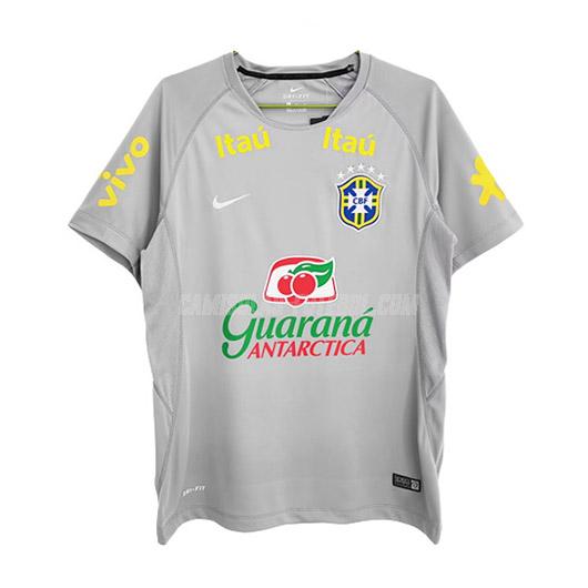 nike camisola training brasil cinzento 2022-23