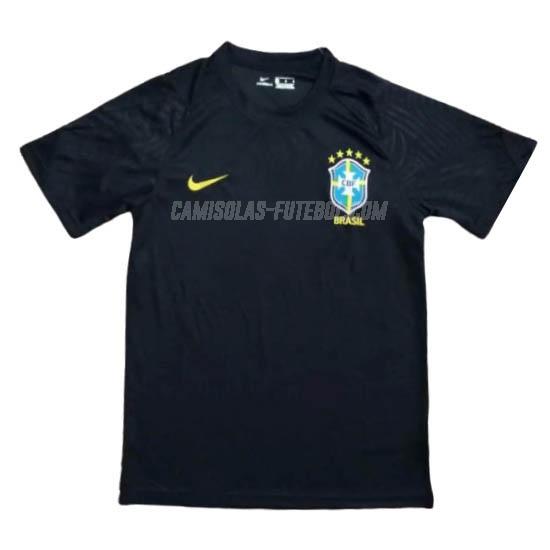 nike camisola training brasil preto 2020-21