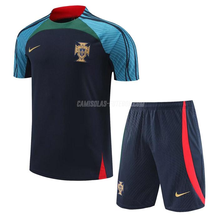 nike camisola training e calças portugal 221228a1 azul-marinho 2023