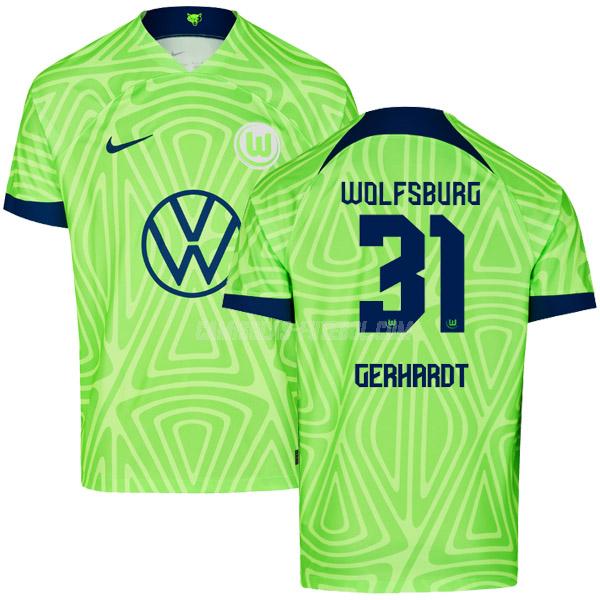 nike camisola wolfsburg gerhardt equipamento principal 2022-23