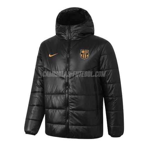 nike casaco acolchoada barcelona preto 2020-21
