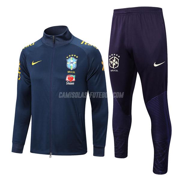 nike casaco brasil 221228a1 azul-marinho 2023