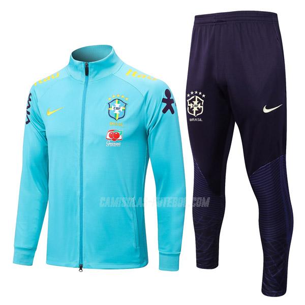 nike casaco brasil 221228a1 azul 2023