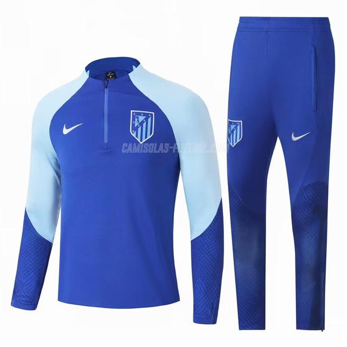 nike sweatshirt atlético de madrid 221115a1 azul 2022-23