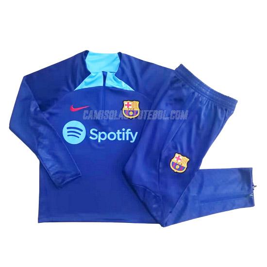 nike sweatshirt barcelona crianças 23115a3 azul 2023