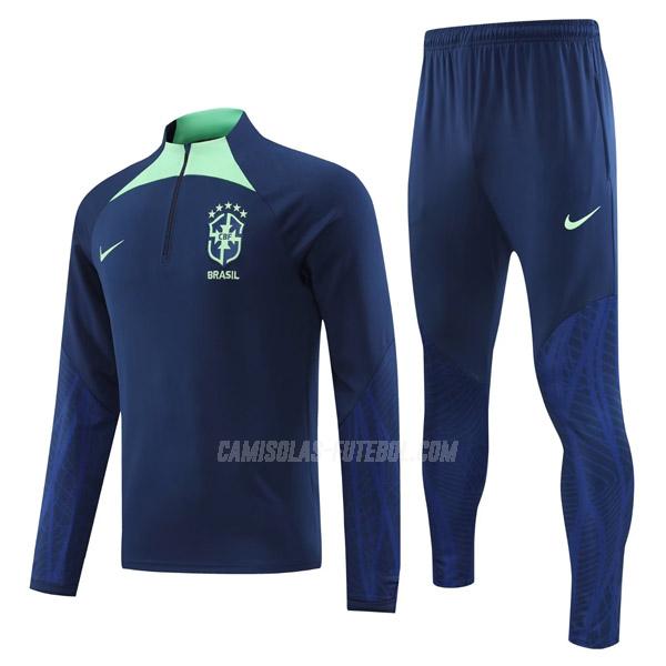 nike sweatshirt brasil 22922a1 azul marinho 2022-23