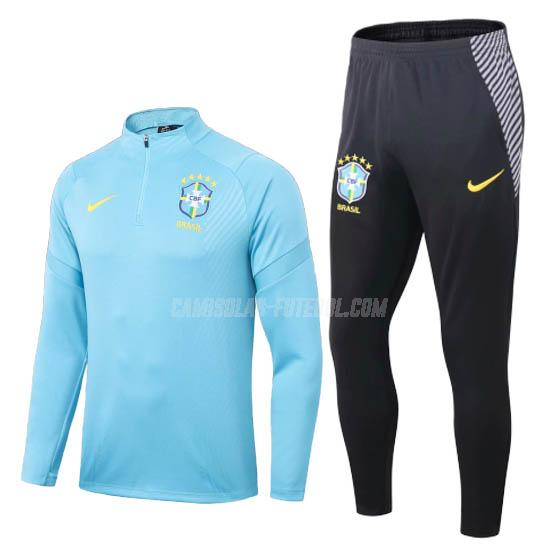 nike sweatshirt brasil azul 2020-21