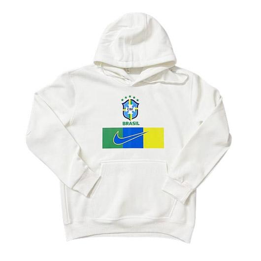 nike sweatshirt com carapuço brasil 221025a1 branco 2022-23