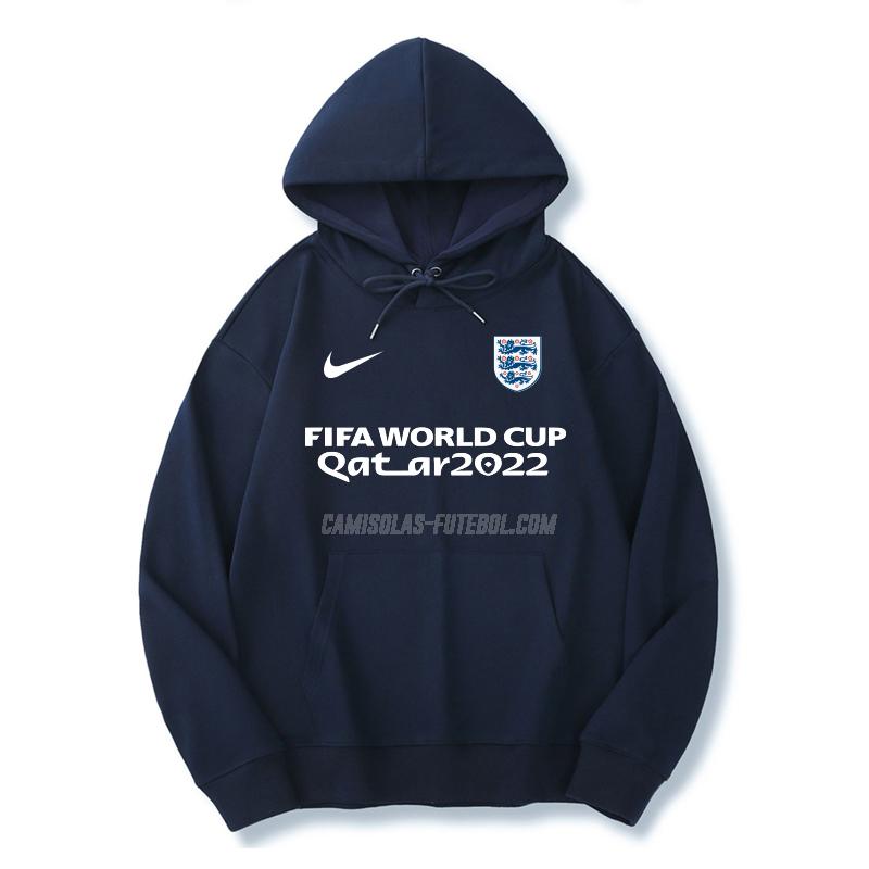nike sweatshirt com carapuço inglaterra copa do mundo 221125a1 azul 2022