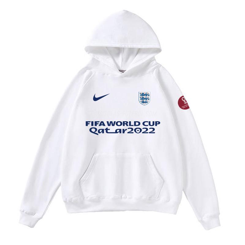 nike sweatshirt com carapuço inglaterra copa do mundo 221125a1 branco 2022