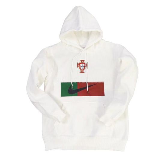 nike sweatshirt com carapuço portugal 221025a1 branco 2022-23