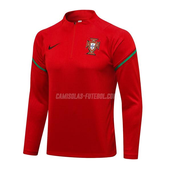nike sweatshirt portugal top vermelho 2021-22