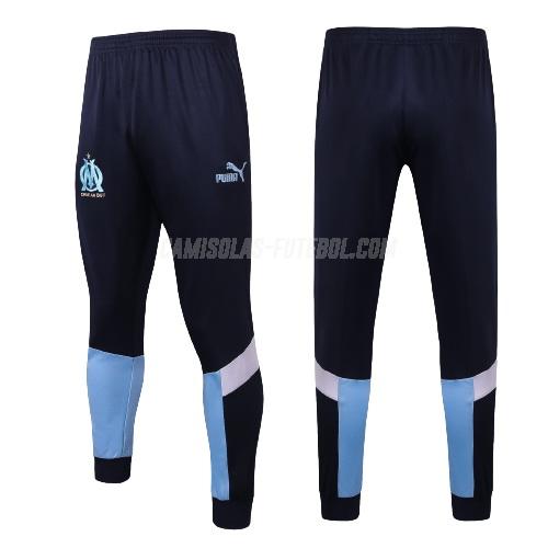 puma calças olympique de marsella azul-marinho 2021-22